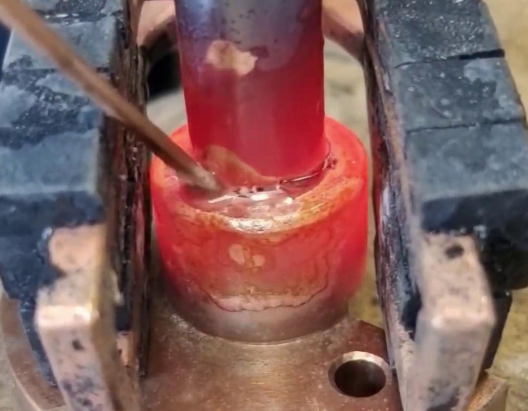黃銅頭高頻焊接，用高頻焊機輕松完成